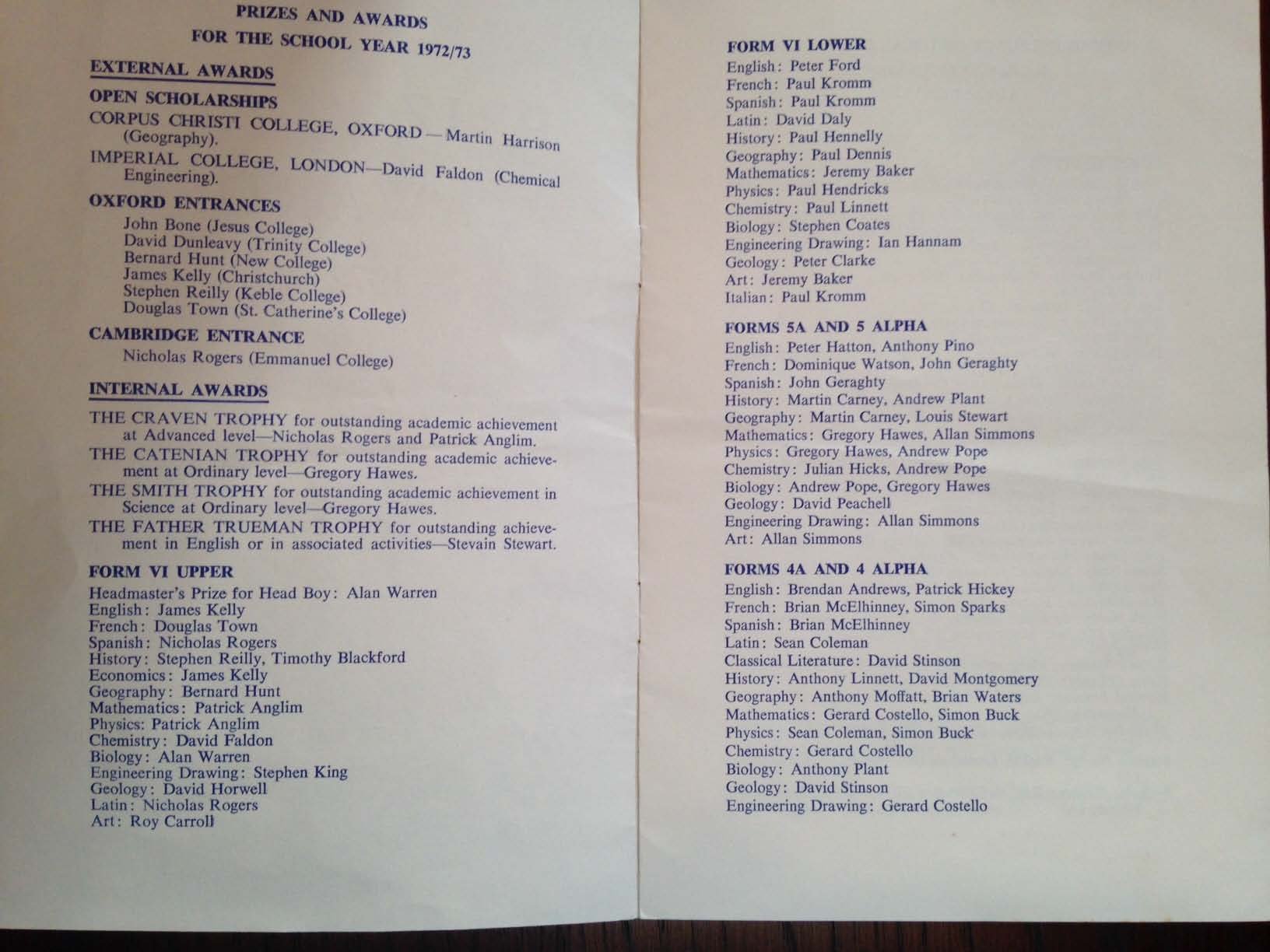 St+Marys+Grammar+Prize+Giving+++Awards+1972-73_Page_2