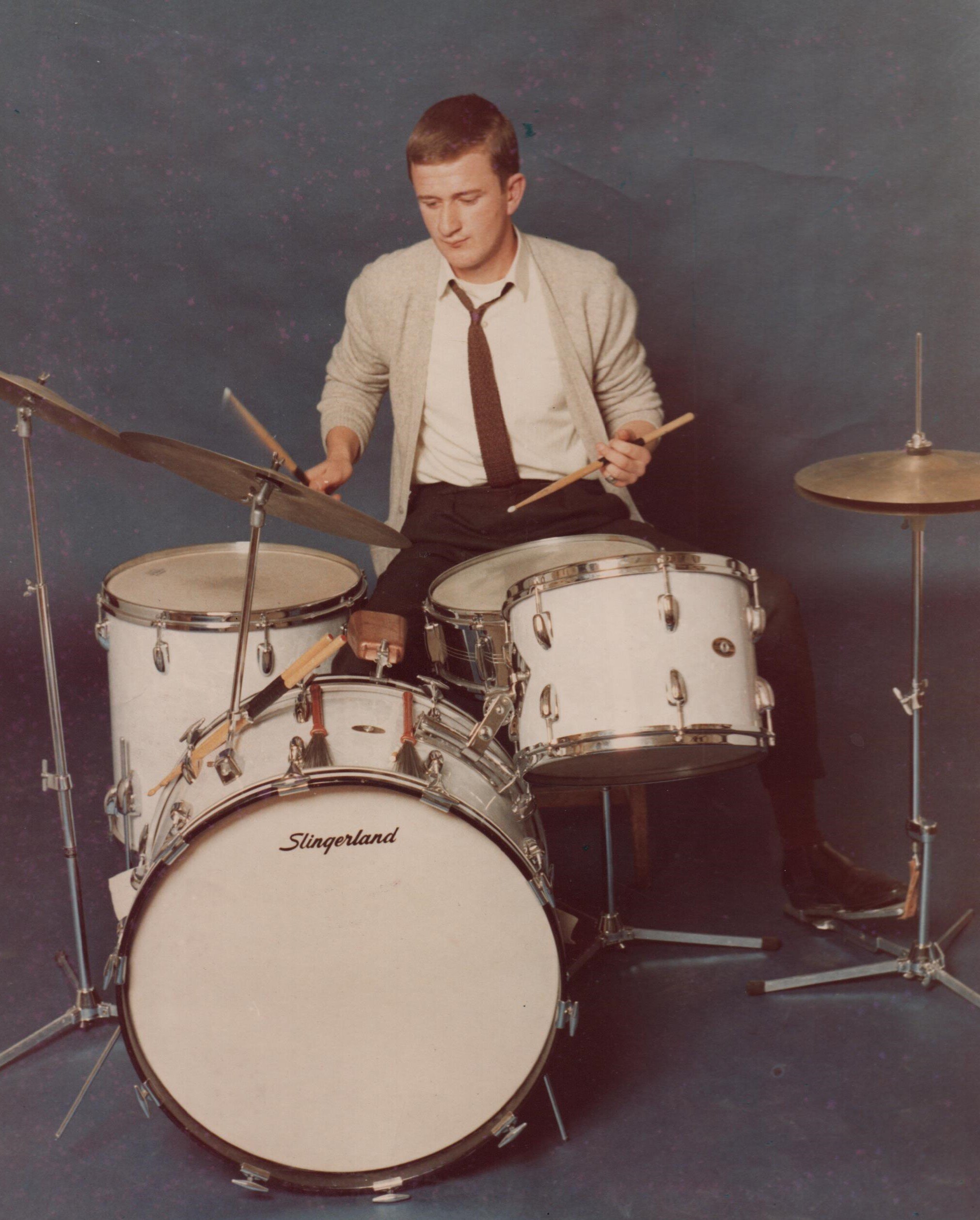 Mick+O'Hara+drumming+A+Roch+Coll+1967